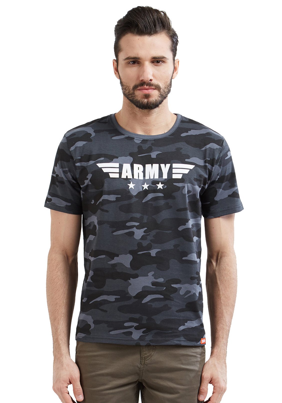 Buy 3 Star Army Patriot Camo T Shirt For Men Online WYO.in