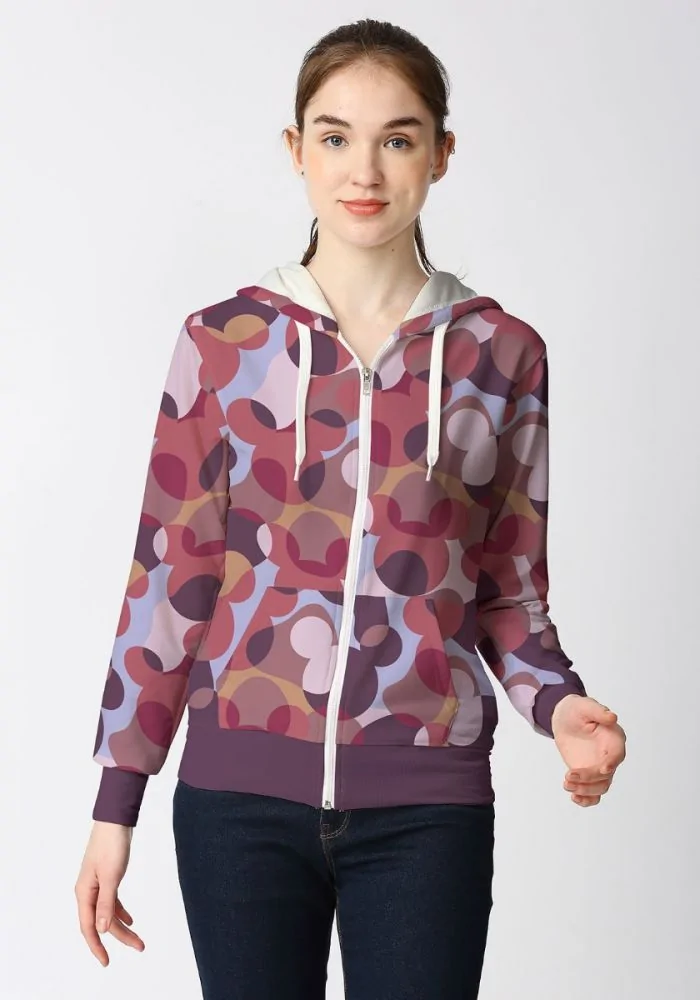 Disney zipper hoodie top