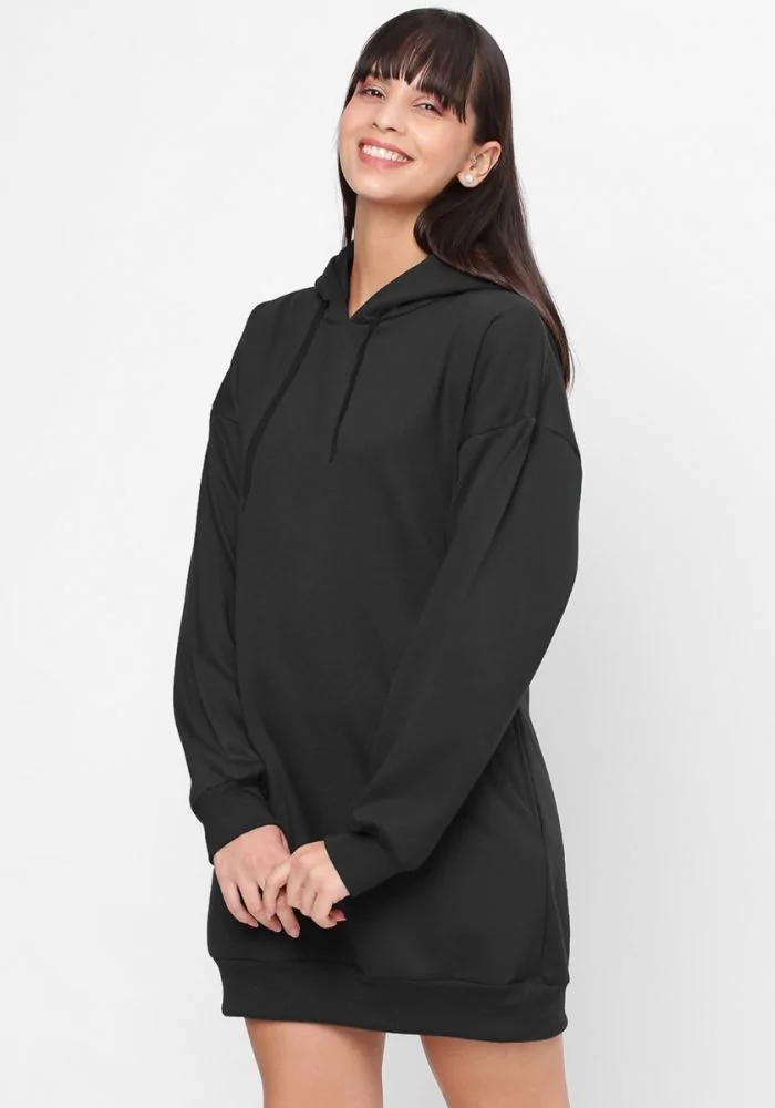 Oversized sweatshirt dress womens 2025