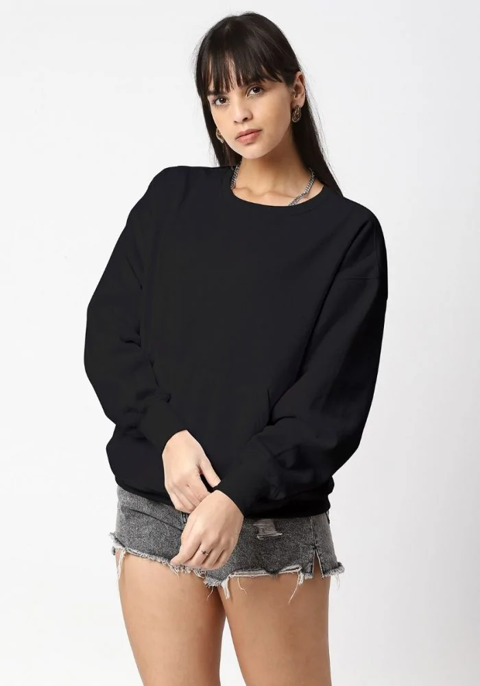 Oversized sweatshirt on sale women