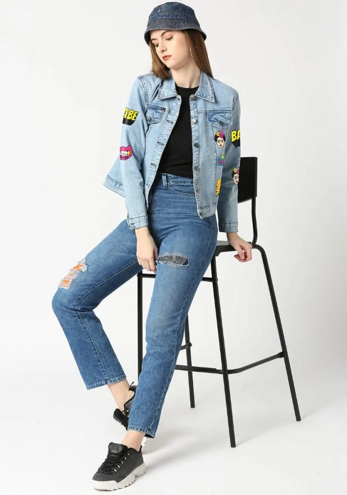 Boss jeans jacket store