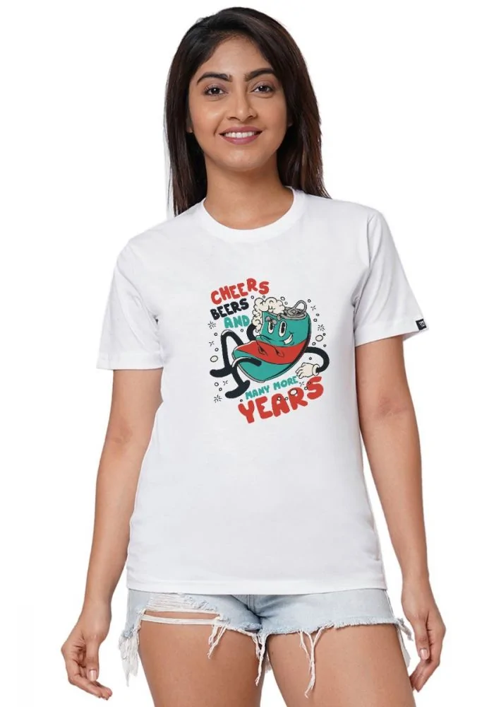 Cheers Beers And Many More Years T-Shirt Cheers Beers And Many More Years T-Shirt