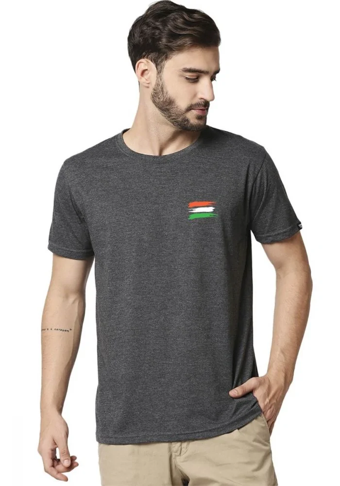 Buy Indian Flag Graphic Printed T Shirt For Men WYO.in