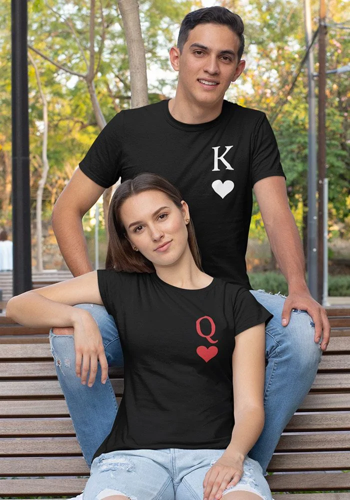 Buy K Q Couple T Shirt WYO.in
