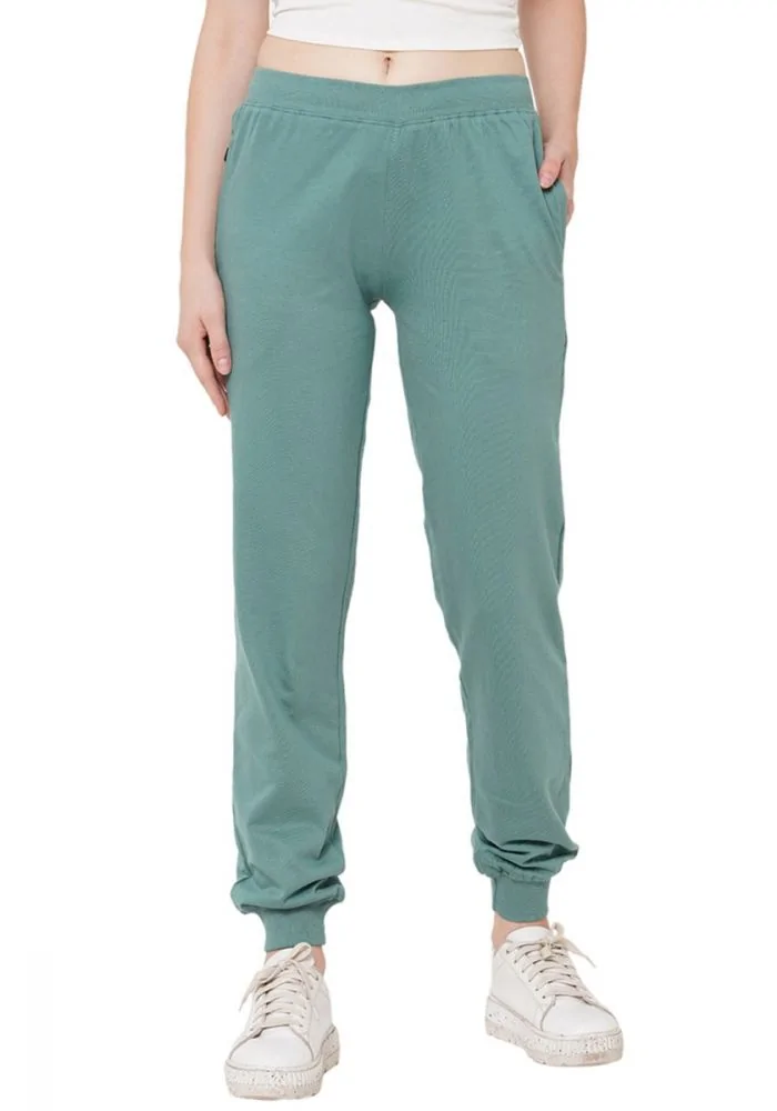 Plain Women Jogger Mint