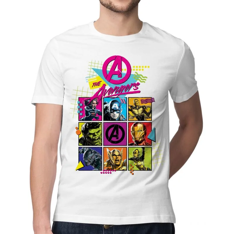 Retro Avengers T Shirt