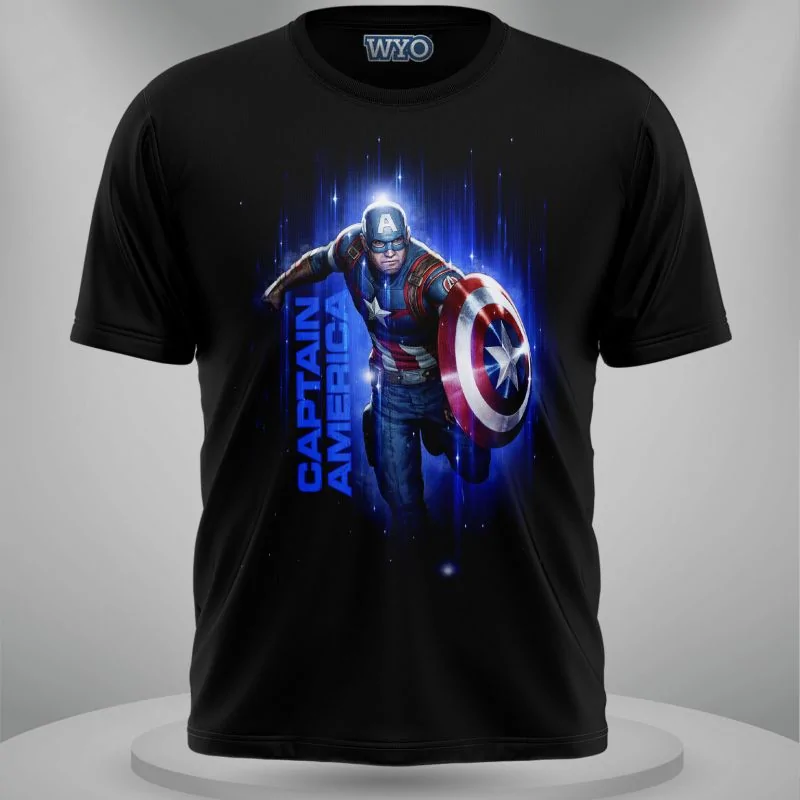 Captain america 3d t shirt shop