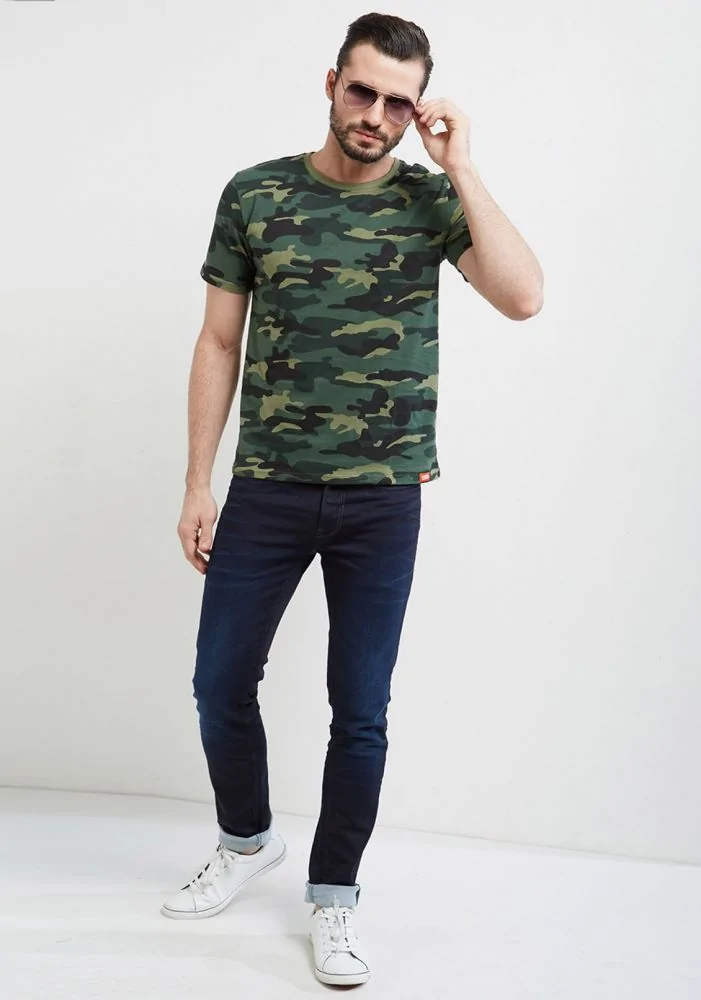 Camouflage t shirt online india cheap